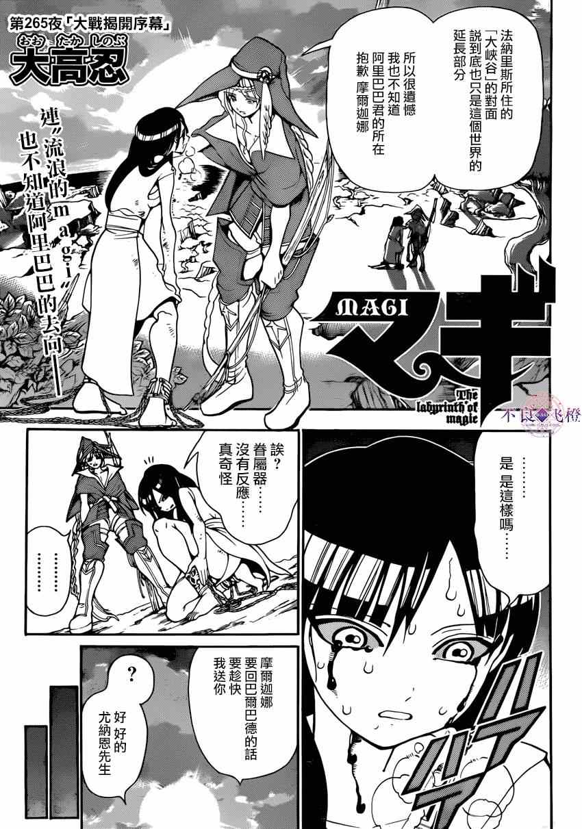 魔笛magi 265集