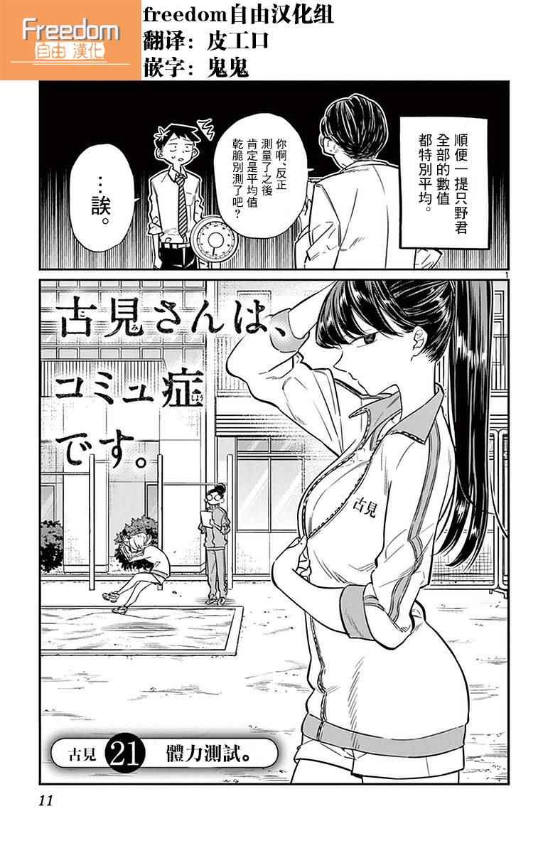 古見同學 021話